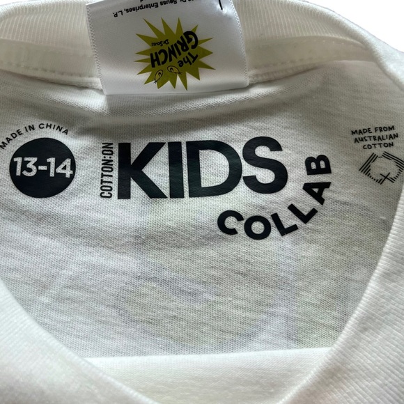 NWT Cotton On Kids Grinch T-Shirt Size 13-14 Years - Picture 2 of 7